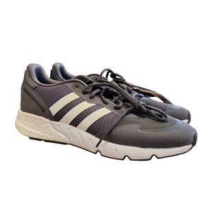 adidas Mens Zx 1K Boost Sneakers Shoes Casual - Grey - Size 12 M